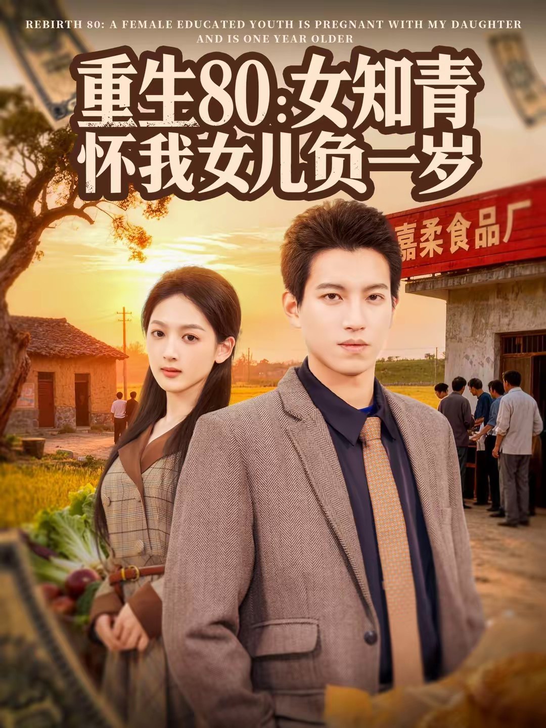 重生80女知青怀我女儿负一岁 (80集) 文梓琳&施鹏 | 短剧