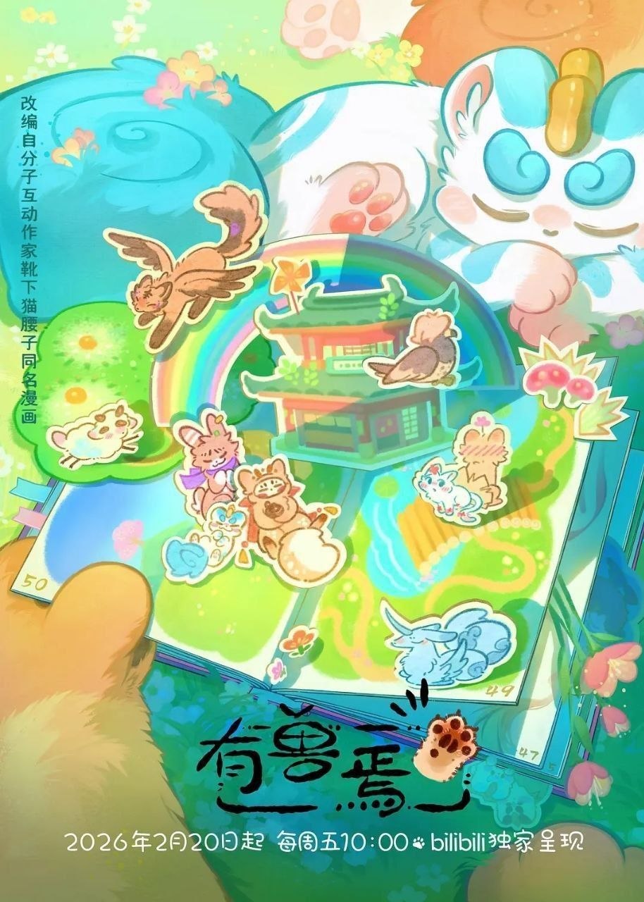 有兽焉 (2026) 更至55集 [国漫][漫画改/治愈/动画]