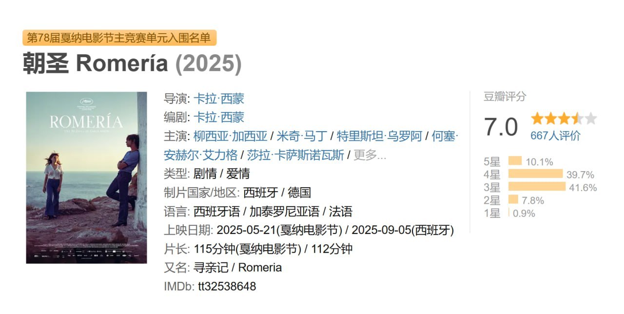 朝圣 Romería (2025)