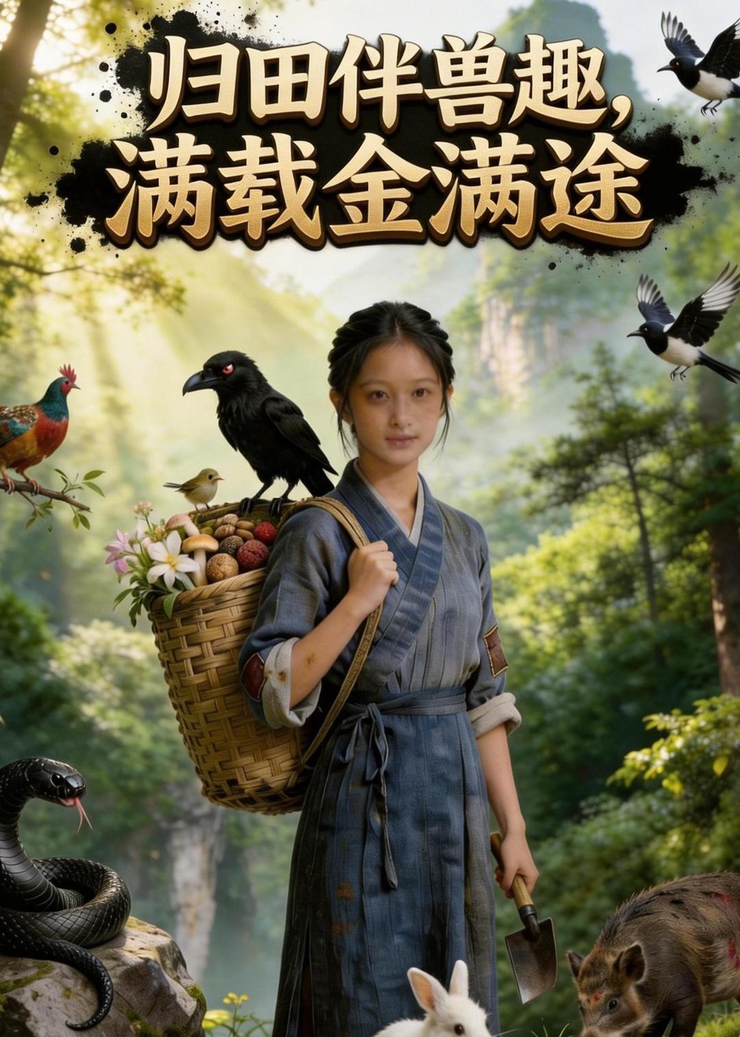 归田伴兽趣满载金满途 (60集) AI短剧 | 短剧