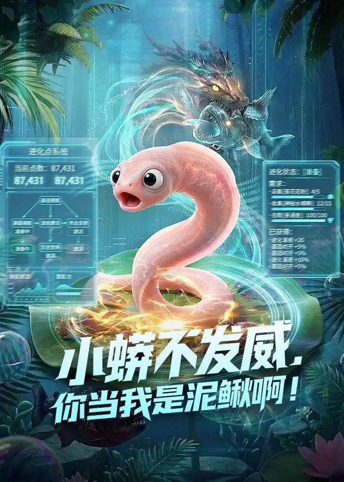 小蟒不发威，你当我是泥鳅啊！（105 集）Ai短剧