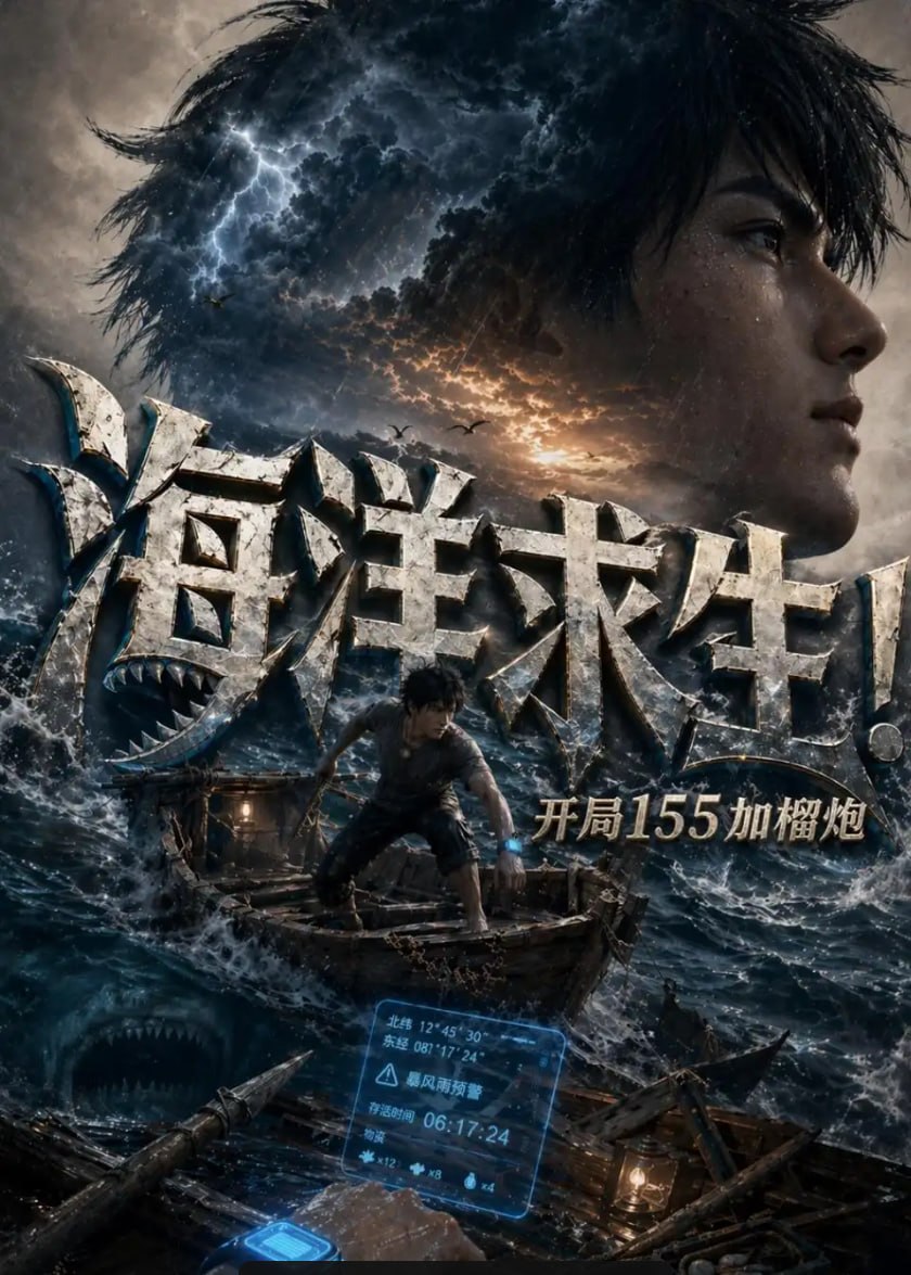 海洋求生：开局155加榴炮（38 集）Ai短剧