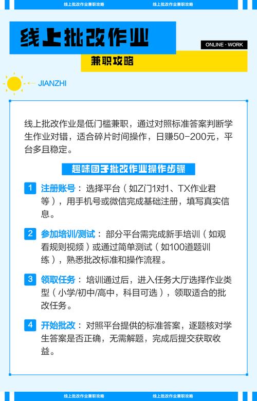 2024兼职，线上批改作业，学生宝妈