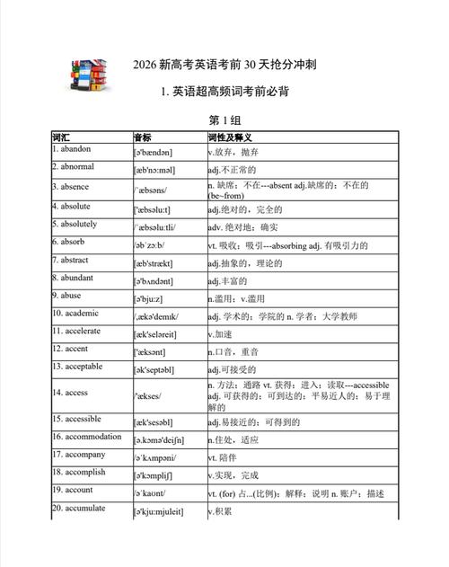 【上好课】2026年高考英语临考终极