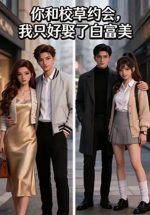 你和校草约会我只好娶了白富美 (21集) | 短剧