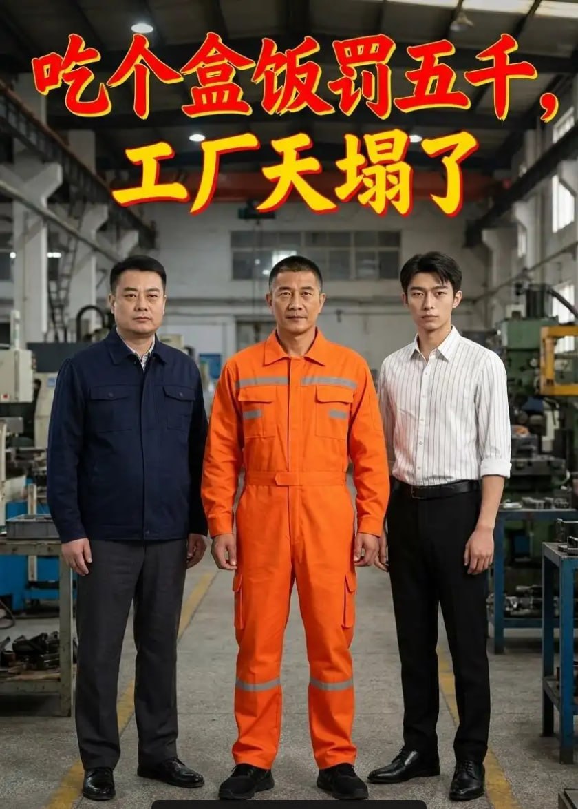 吃个盒饭罚五千，工厂天塌了（30 集）Ai短剧