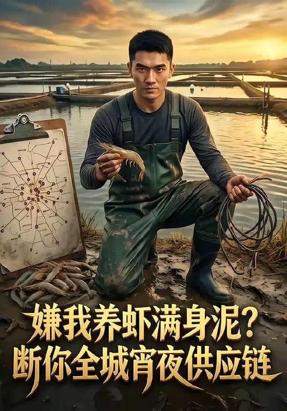 嫌我养虾满身泥？断你全城宵夜供应链（45 集）Ai短剧