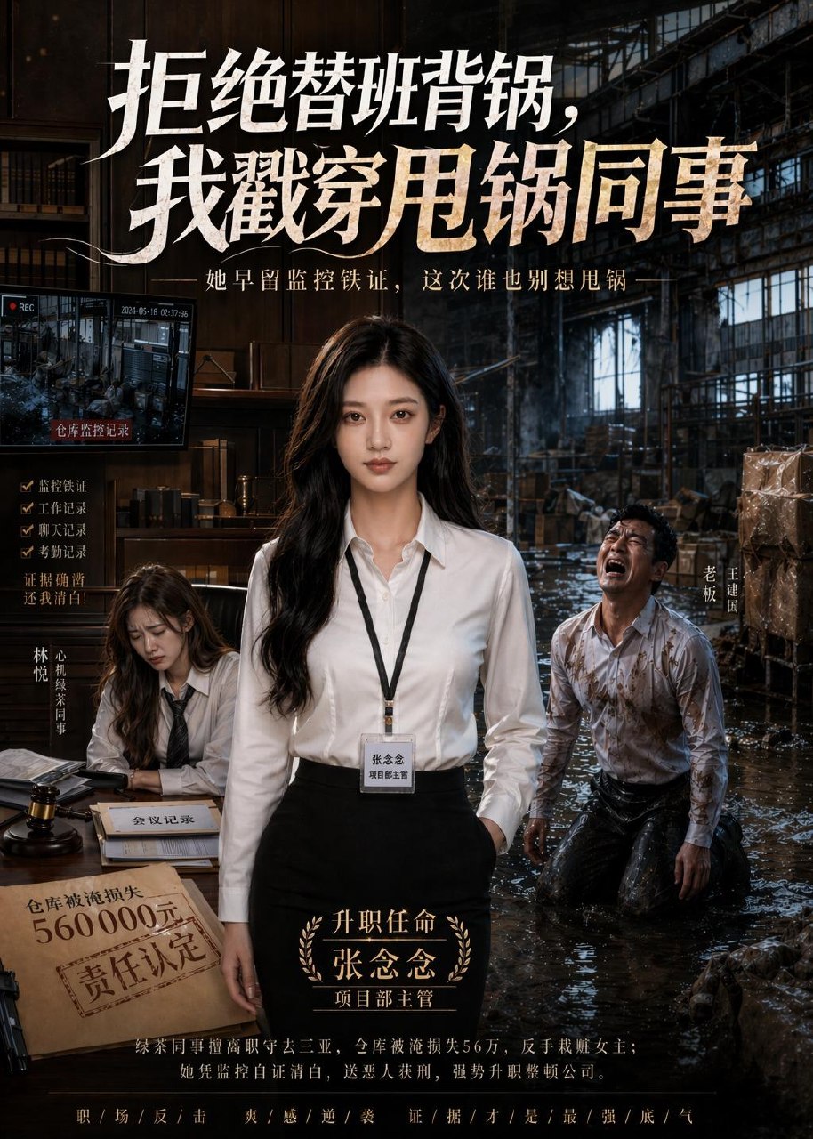 拒绝替班背锅我戳穿甩锅同事 (46集) Ai短剧 | 短剧
