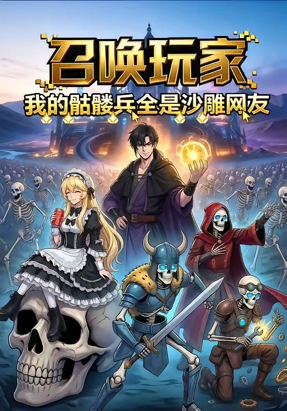 召唤玩家我的骷髅兵全是沙雕网友 (61集) | 短剧