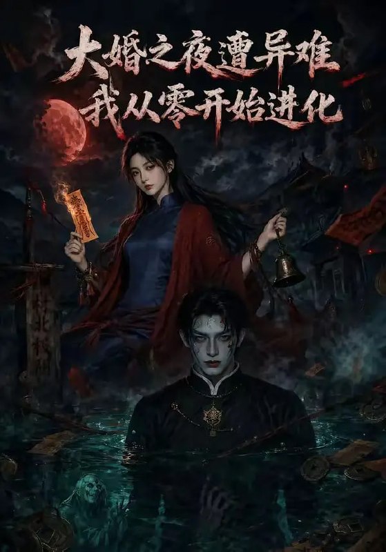 大婚之夜遭异难，我从零开始进化（70 集）Ai短剧