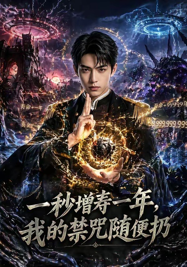 一秒增寿一年我的禁咒随便扔 (72集) | 短剧