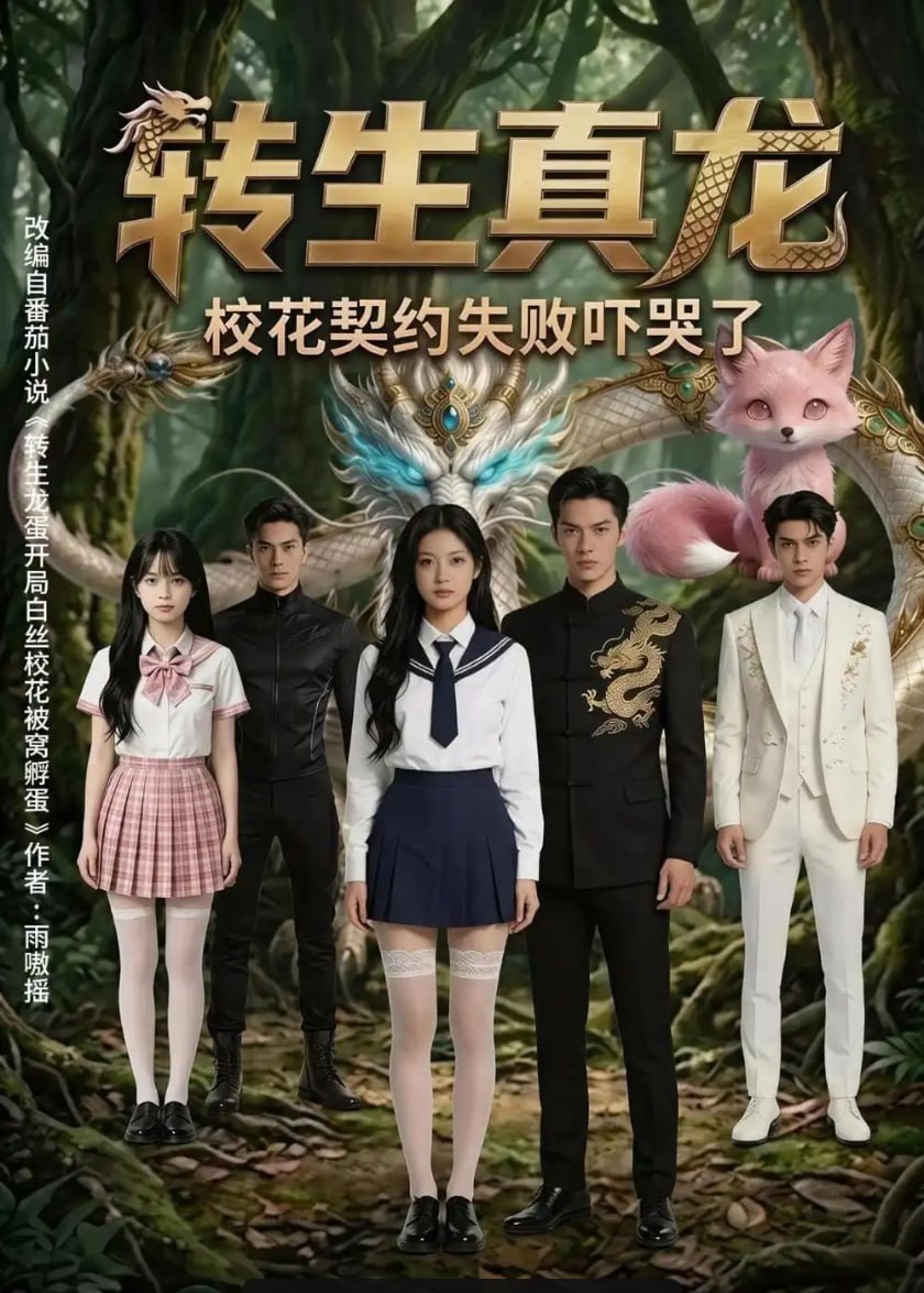 转生真龙校花契约失败吓哭了（72 集）动漫