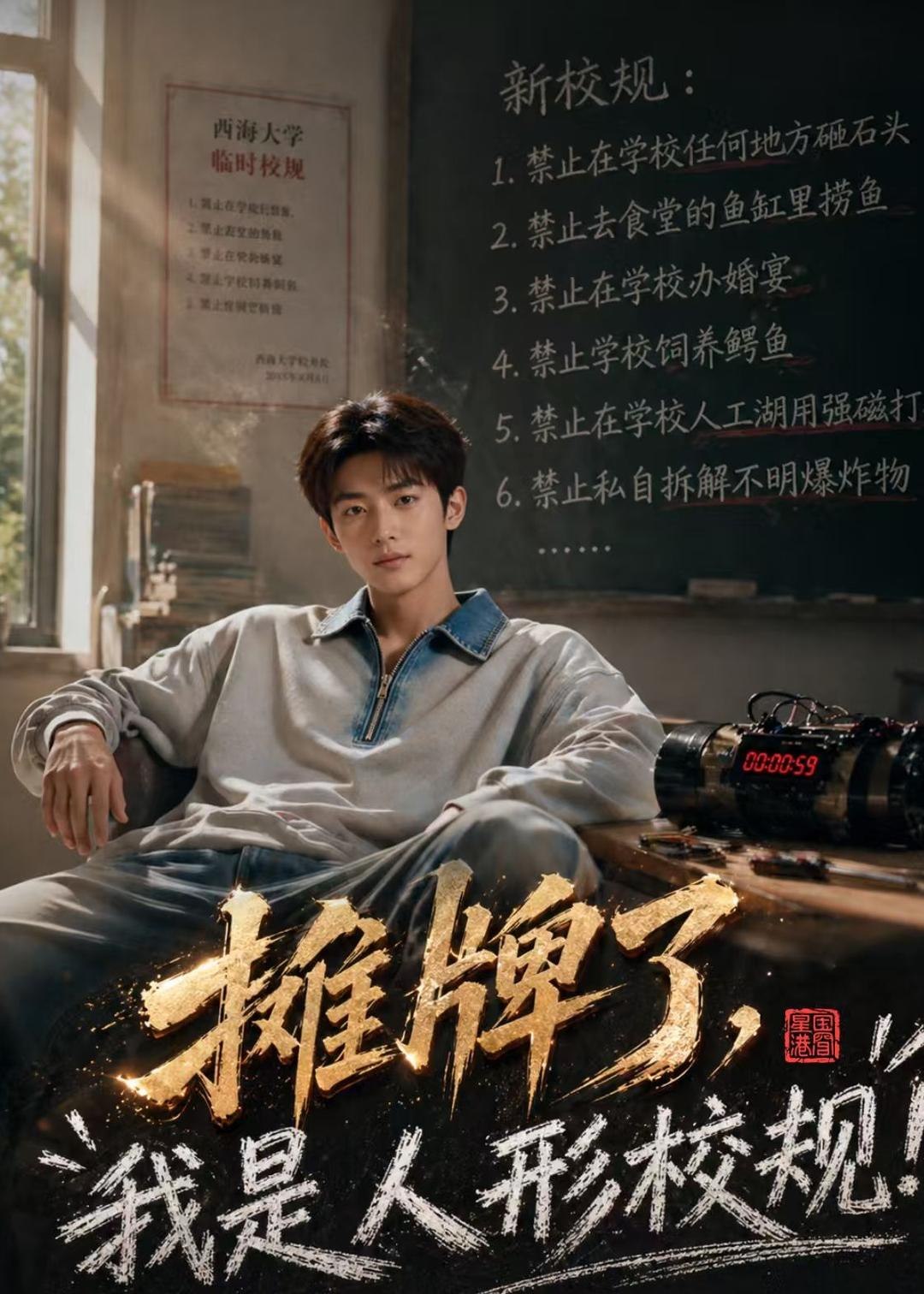 摊牌了我是人形校规 (75集) | 短剧