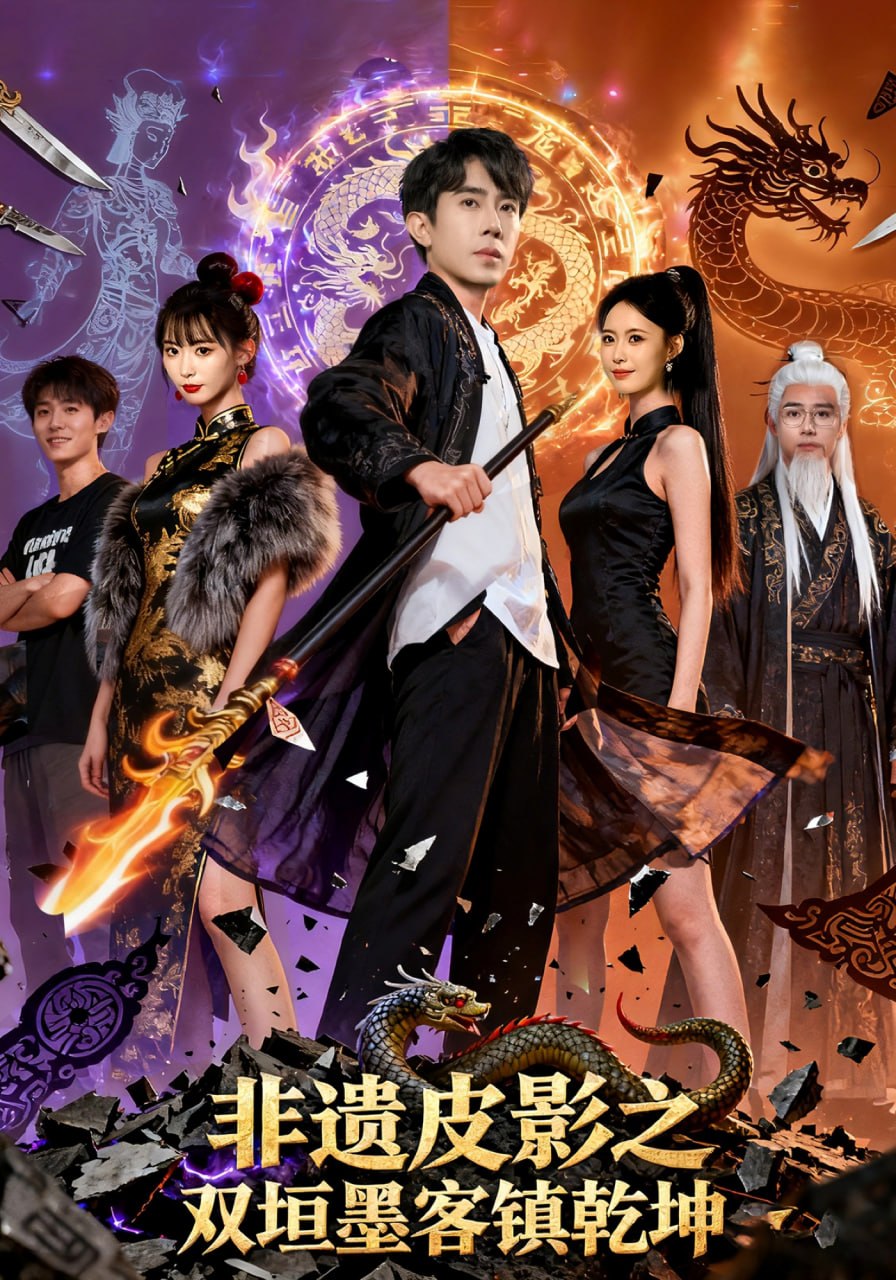 非遗皮影之双垣墨客镇乾坤（76集）郭士博&黄歆禾|短剧