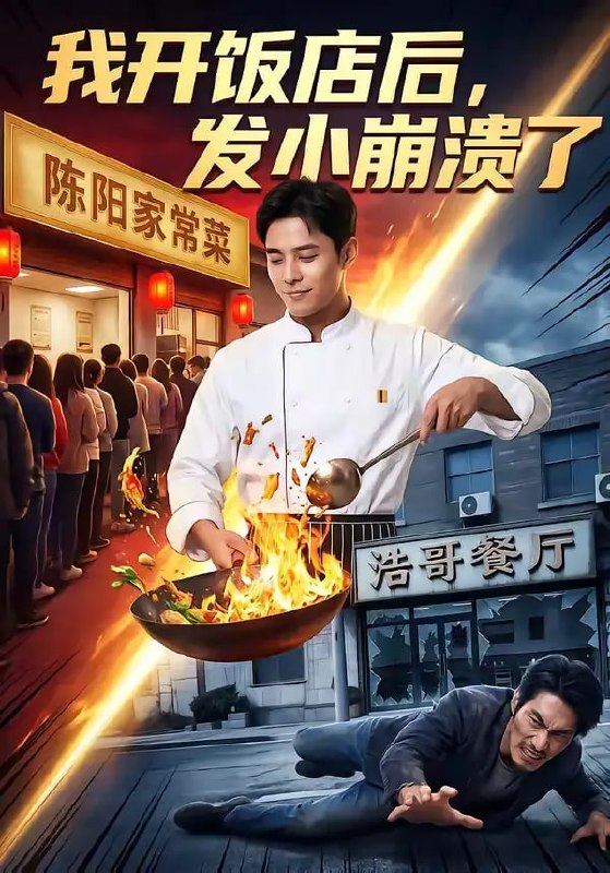 我开饭店后，发小崩溃了（76 集）Ai短剧