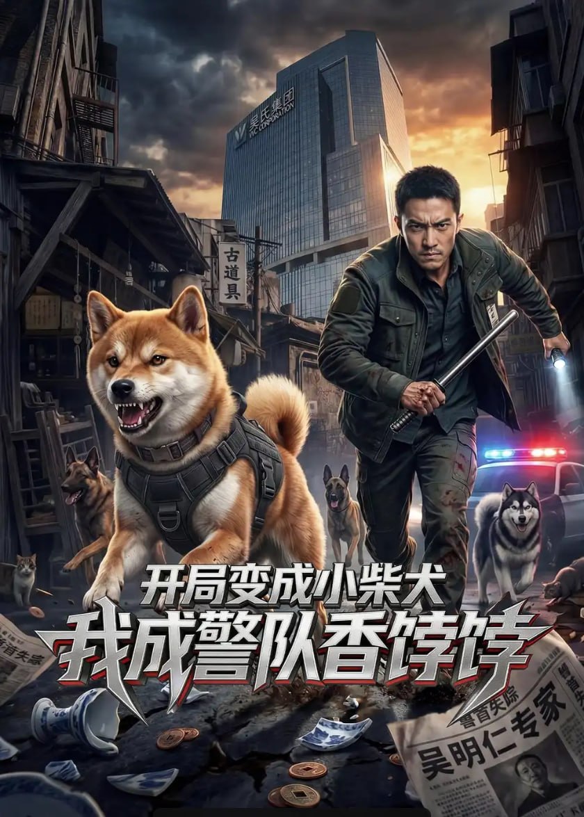 开局变成小柴犬我成警队香饽饽（80 集）Ai短剧