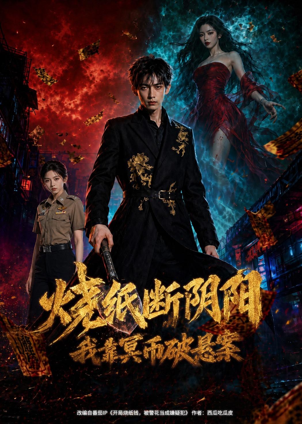 烧纸断阴阳我靠冥币破悬案 (83集) Ai短剧 | 短剧