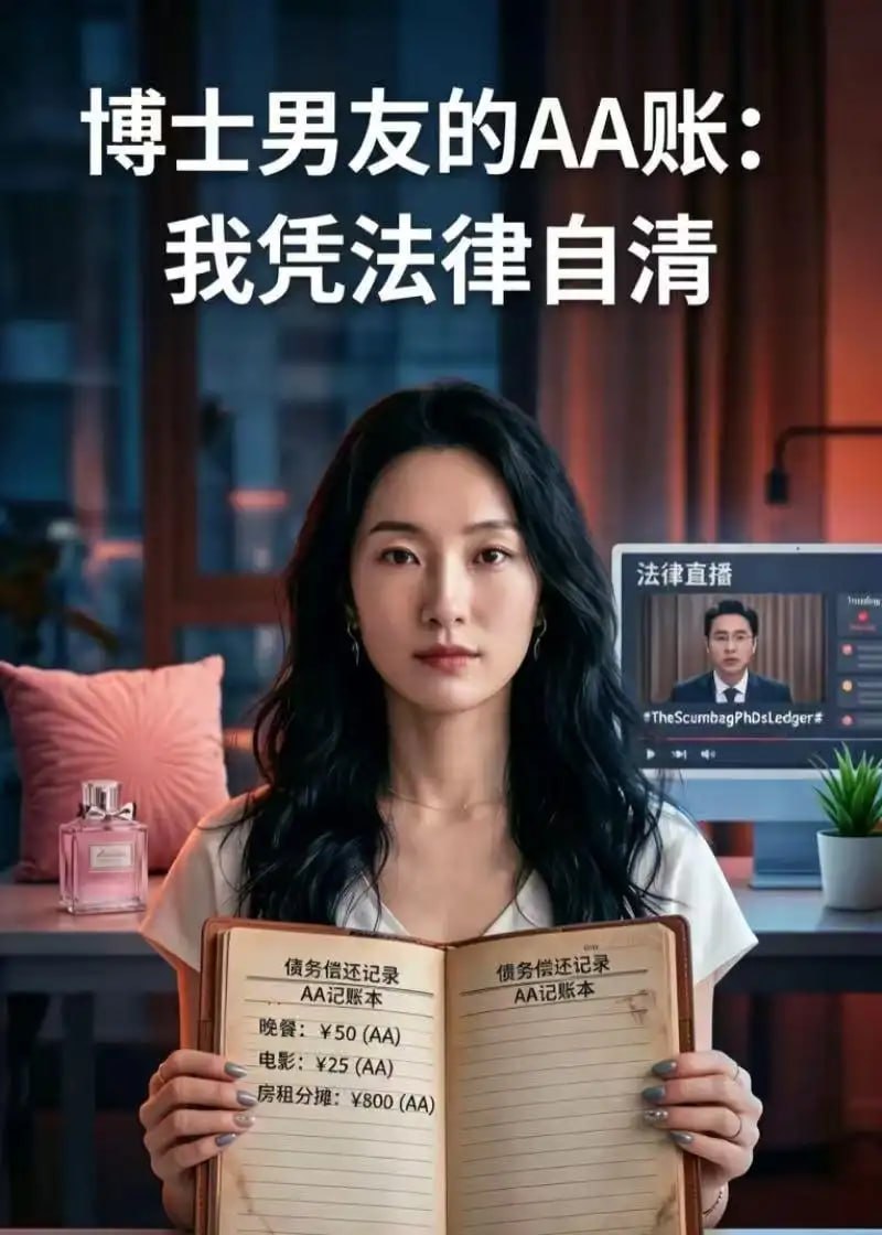 博士男友的AA账：我凭法律自清（40 集）Ai短剧