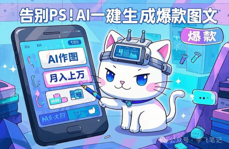 爆款Ai图文项目，简单稳定过原创轻松