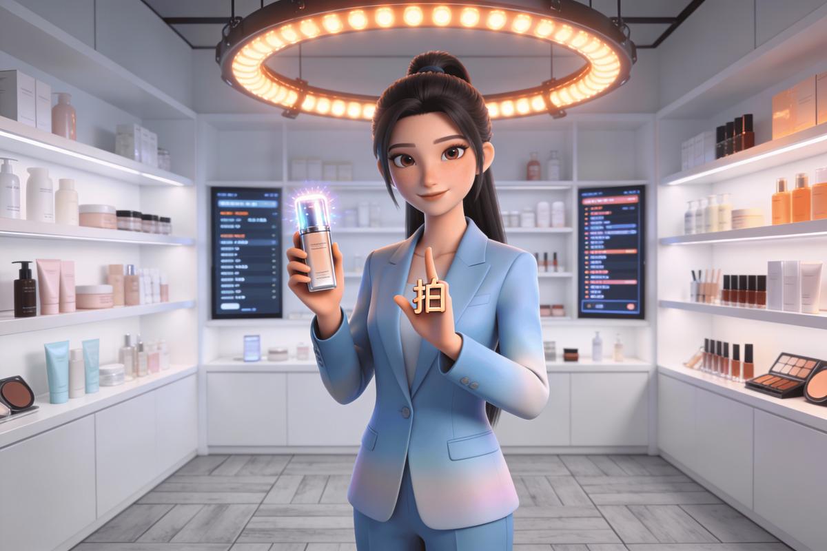 AI+数字人视频号带货，操作简单新手