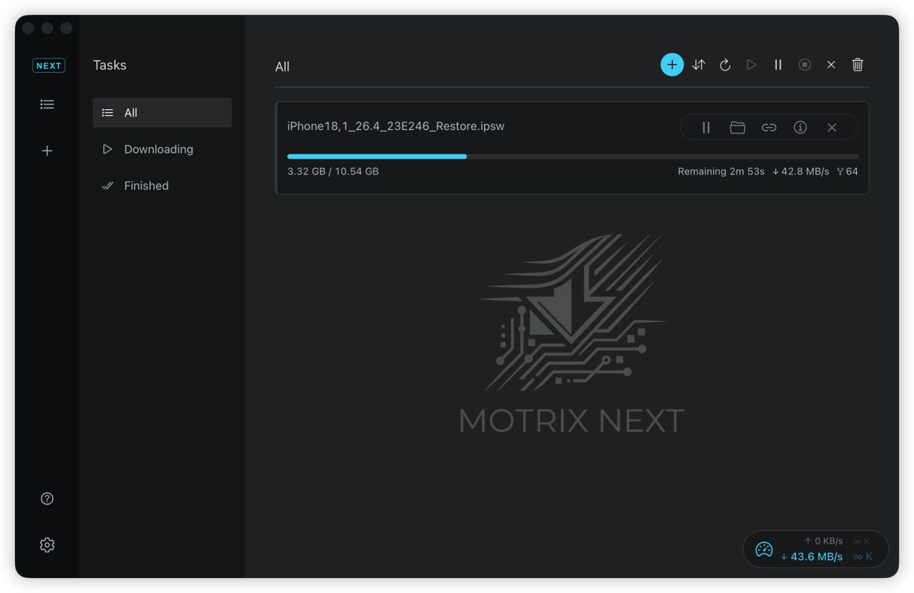 Motrix Next 全能下载工具 v3.8.6