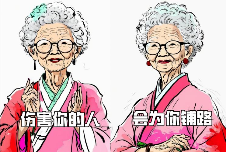 小红书爆火的发疯文学，卡通版爷爷奶奶
