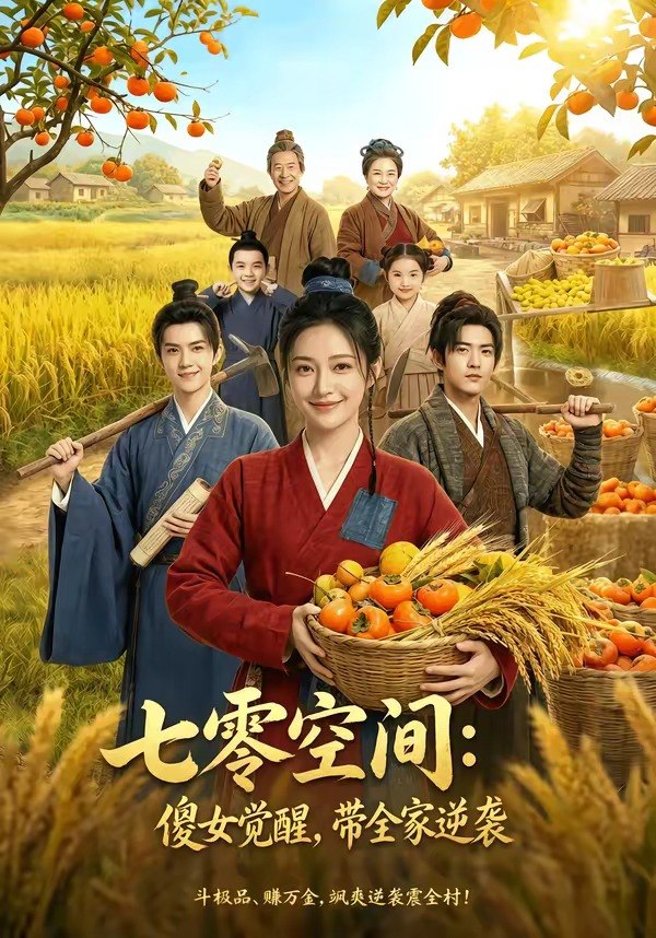 七零空间傻女觉醒带全家逆袭 | 短剧