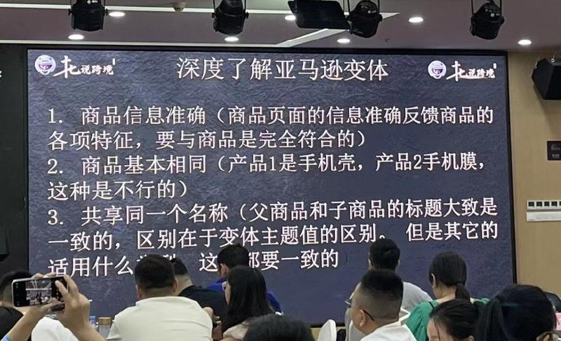线下特训营(录音)，亚马逊亿级卖家*
