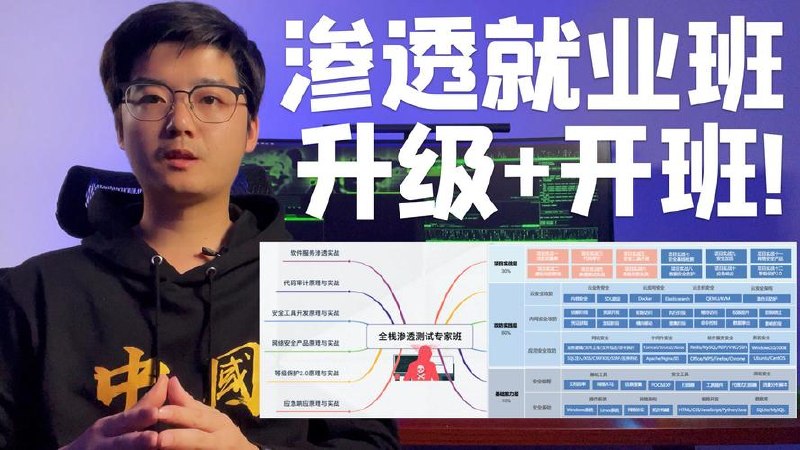 拼客学院-陈鑫杰-全栈渗透测试专家班