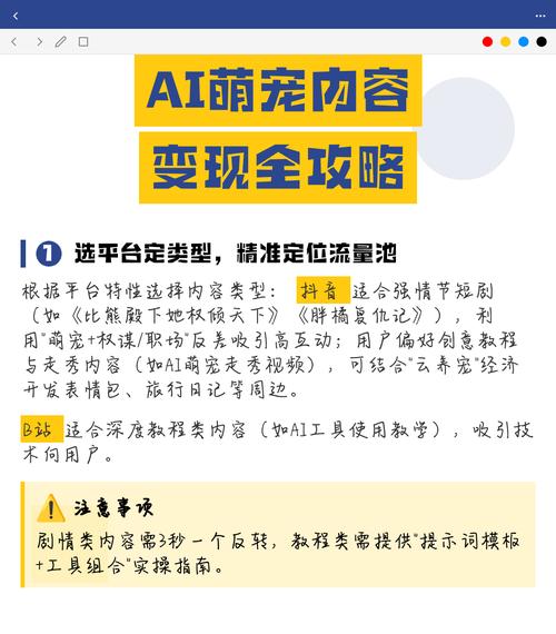 全自动生成萌宠视频玩法及变现