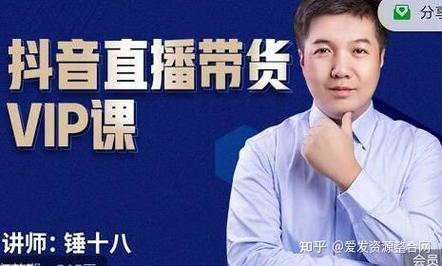 《抖音直播带货VIP课》